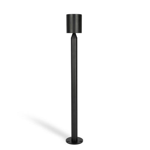 Tuinverlichting Modern Issy Tuinlamp Zwart Medium, Tuin en Terras, Buitenverlichting, Minder dan 50 watt, Nieuw, Aluminium, Staande lamp