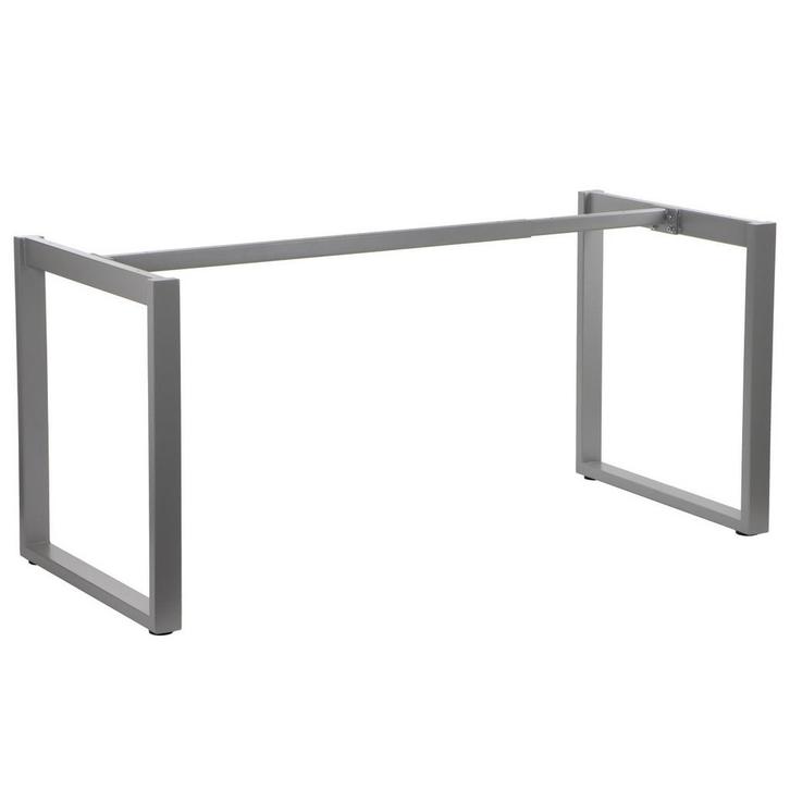 Tafelonderstel | QUADRA | Staal | Grijs | Breedte, Zakelijke goederen, Horeca | Keukenapparatuur, Nieuw in verpakking, Verzenden