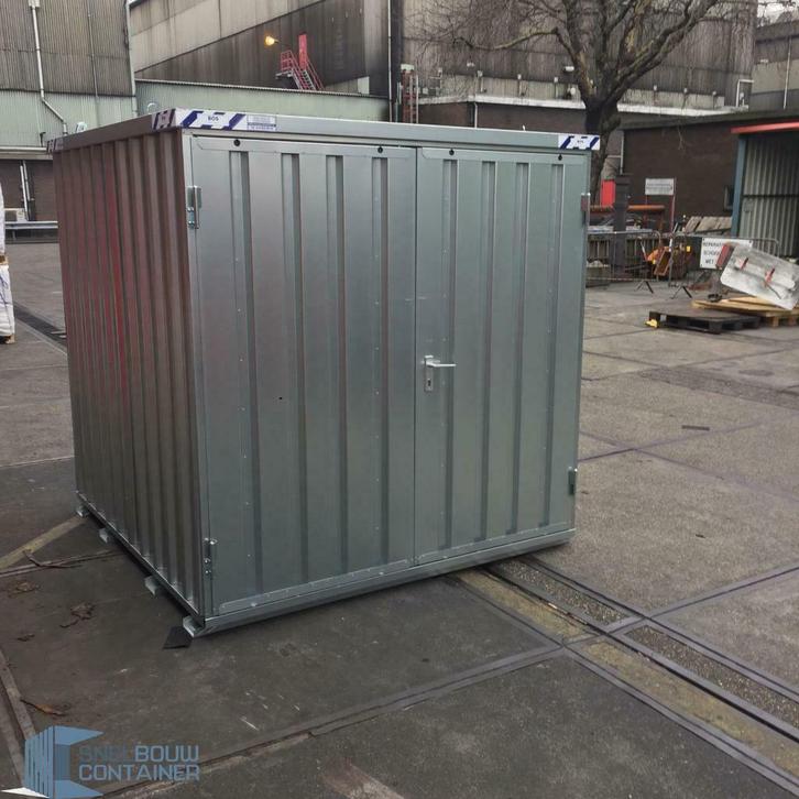 Opslagcontainer demontabel 2x2m t/m 6x2m | nu met korting, Bricolage & Construction, Conteneurs