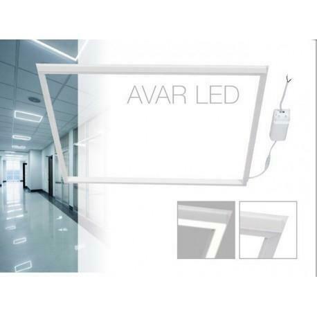 LED paneel - design frame light - 60x60cm - natuurlijk, Maison & Meubles, Lampes | Suspensions, Envoi