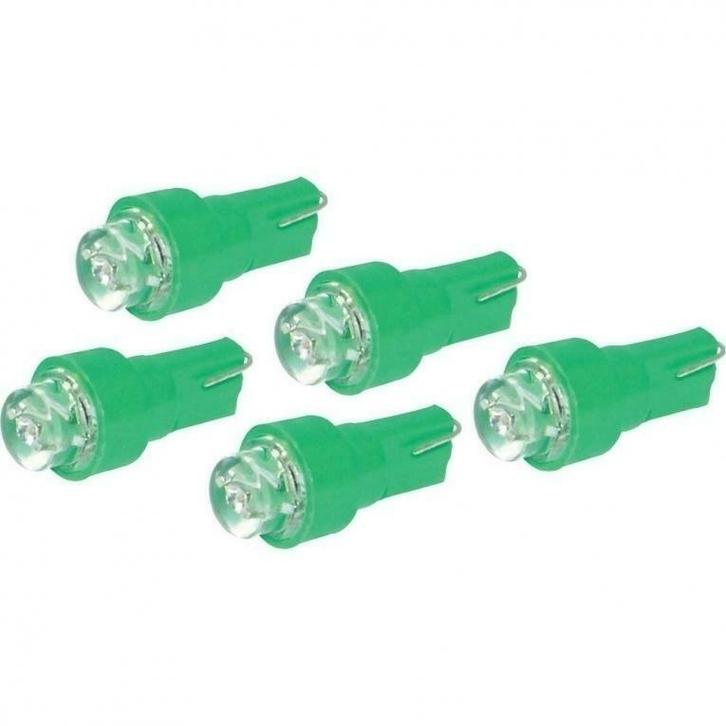 T5 - GROEN - 12V - LED Auto Lamp dashboard, Autos : Pièces & Accessoires, Éclairage, Envoi