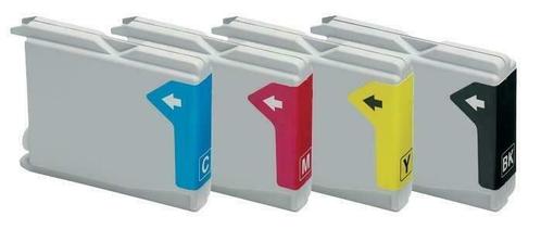 Huismerk Brother DCP-130C inktcartridges LC-1000 set 4 stuks, Computers en Software, Printerbenodigdheden, Verzenden