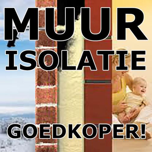 MUURISOLATIE PRIJZEN DEZE MAAND VEEL  GOEDKOPER !, Doe-het-zelf en Bouw, Isolatie en Afdichting, Nieuw