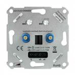 DUO LED dimmer 2x 3-75W | Universeel | Fase afsnijding, Huis en Inrichting, Verzenden, Nieuw