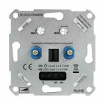 DUO LED dimmer 2x 3-75W | Universeel | Fase afsnijding, Maison & Meubles, Lampes | Autre, Verzenden