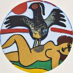 Corneille (1922-2010) - L’oiseau Présent, Antiek en Kunst, Kunst | Schilderijen | Modern