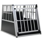 vidaXL Cage pour chien avec une porte 65 x 91 x 69,5 cm, Animaux & Accessoires, Accessoires pour chiens, Neuf, Verzenden