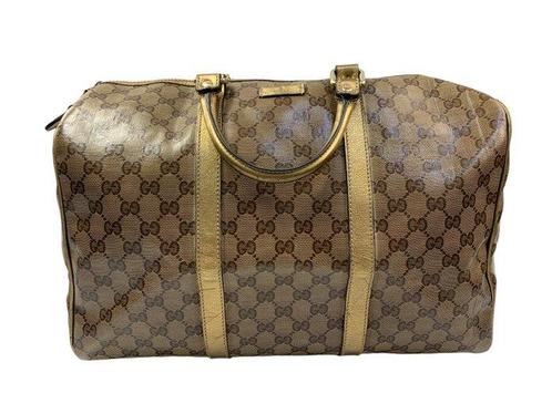 Gucci - Unisex Brown GG Boston - Sac de voyage, Bijoux, Sacs & Beauté, Sacs | Sacs Femme