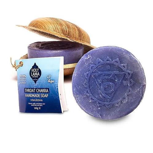 Zeep in Palmblad Keel Chakra (Throat) - Holy Lama, Sport en Fitness, Gezondheidsproducten en Wellness, Ophalen of Verzenden