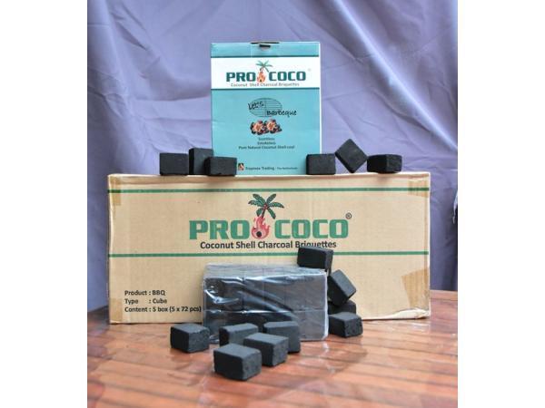Veiling - BBQ Kokosbriketten Pro Coco 20kg, Tuin en Terras, Houtskoolbarbecues