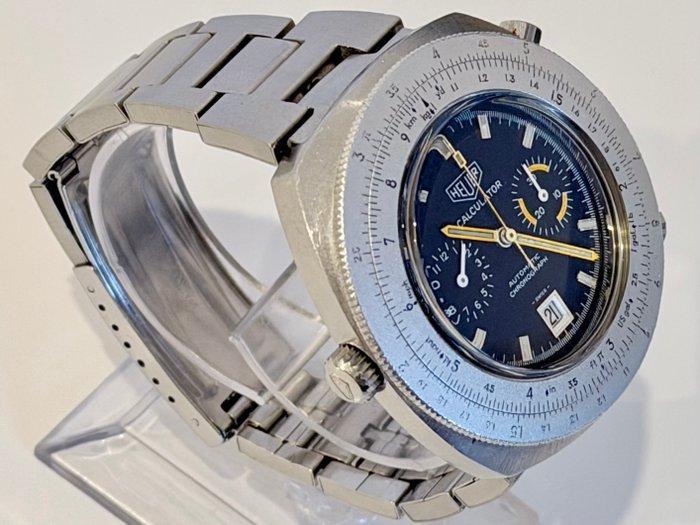 Heuer - Calculator - Heren - 1970-1979, Bijoux, Sacs & Beauté, Montres | Anciennes | Antiquités