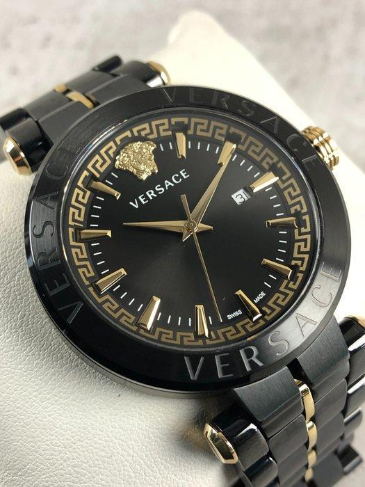 Versace - Aion - VE2F006 21 - Heren - 2020+, Handtassen en Accessoires, Horloges | Heren