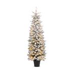 Tweedekans | Costway Kunstkerstboom – Incl. 140 LEDs &, Diversen, Kerst, Ophalen of Verzenden, Nieuw