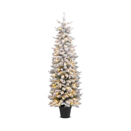 Tweedekans | Costway Kunstkerstboom – Incl. 140 LEDs &, Diversen, Kerst, Ophalen of Verzenden