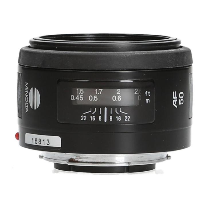 Minolta 50mm F1.7 - Sony A, Audio, Tv en Foto, Foto | Lenzen en Objectieven, Zo goed als nieuw, Ophalen of Verzenden