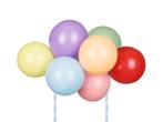Regenboog Taarttopper Ballonnen 29cm, Hobby en Vrije tijd, Feestartikelen, Nieuw, Verzenden