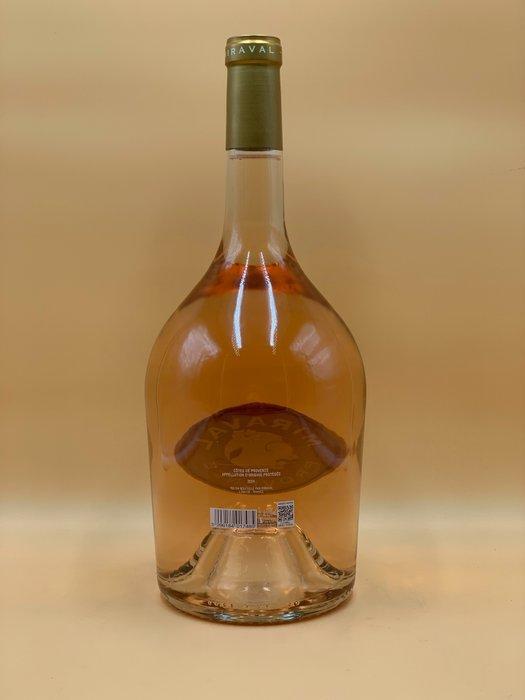 2024 Miraval - Côtes de Provence - 1 Dubbele Magnum/Jerobeam, Verzamelen, Wijnen