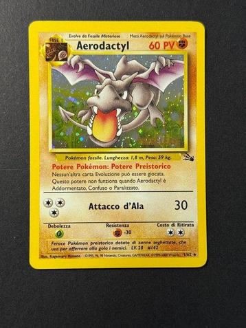Pokémon - 2 Card - Aerodactyl, Pikachu Limited
