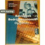 Basisboek bedrijfseconomie opgaven 9789001093976 DE BOER, Boeken, Verzenden, Gelezen, DE BOER