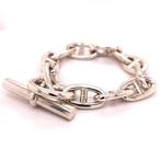 Hermès - Bracelet - chaine dancre Argent