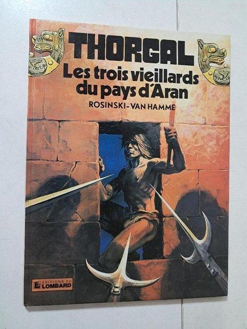 Thorgal T3 - Les 3 vieillards du pays dAran + dédicace - C, Boeken, Stripverhalen
