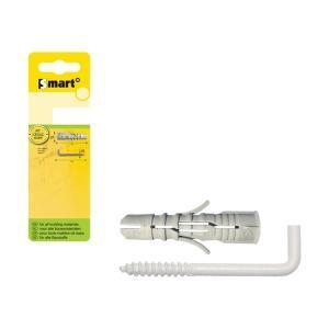 Pgb smart plug + schroefduim 6x30 wit/6st