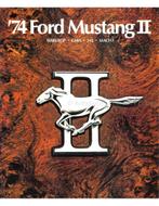 1974 FORD MUSTANG II BROCHURE ENGELS (USA), Nieuw