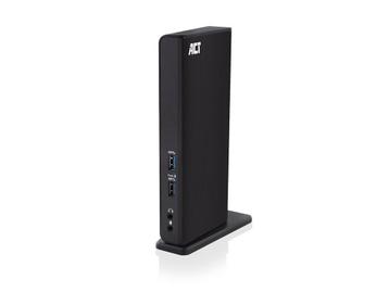 ACT AC7049 - Notebook Dock - Dual Monitor - USB-C/USB-A - beschikbaar voor biedingen