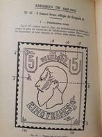 België - Literatuur: Les Timbres Belges Faux & Truqués -, Postzegels en Munten, Postzegels | Europa | België, Gestempeld