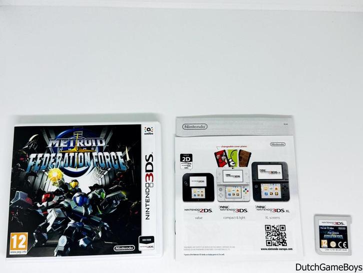 Nintendo 3DS - Metroid Prime - Federation Force - HOL, Games en Spelcomputers, Games | Nintendo 2DS en 3DS, Gebruikt, Verzenden