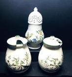 Faïence de Moustières - service a condiment - Plat de