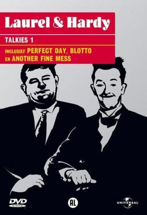 Laurel and Hardy - Talkies 1 plus 2 (dvd tweedehands film), CD & DVD, DVD | Action, Enlèvement ou Envoi