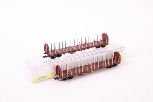 Minitrix N - 15271-09/15271-10 - Wagon de marchandises pour, Hobby en Vrije tijd, Modeltreinen | N-Spoor