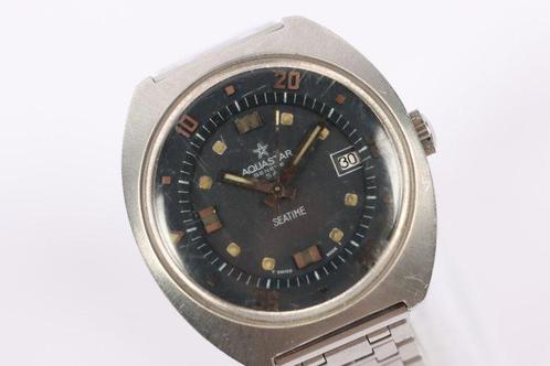 Aquastar - Seatime - Zonder Minimumprijs - Heren - 1970-1979, Handtassen en Accessoires, Horloges | Heren