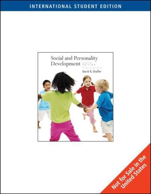 Social and Personality Development, International Edition, Boeken, Overige Boeken, Gelezen, Verzenden