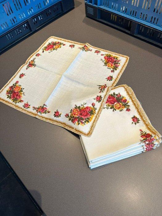 Royal Albert - Eetservies voor 6 (48) - Old Country Roses -, Antiquités & Art, Antiquités | Meubles | Tables