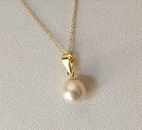 Zonder Minimumprijs - 2-delige sieradenset - 18 karaat Geel, Handtassen en Accessoires, Antieke sieraden