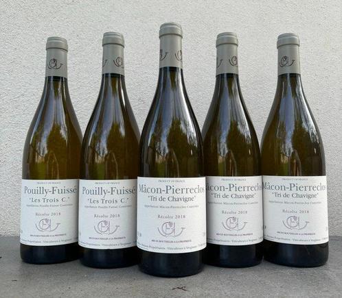 2018 Guffens-Heynen x 2 Pouilly Fuissé Les Trois C & x 3, Collections, Vins