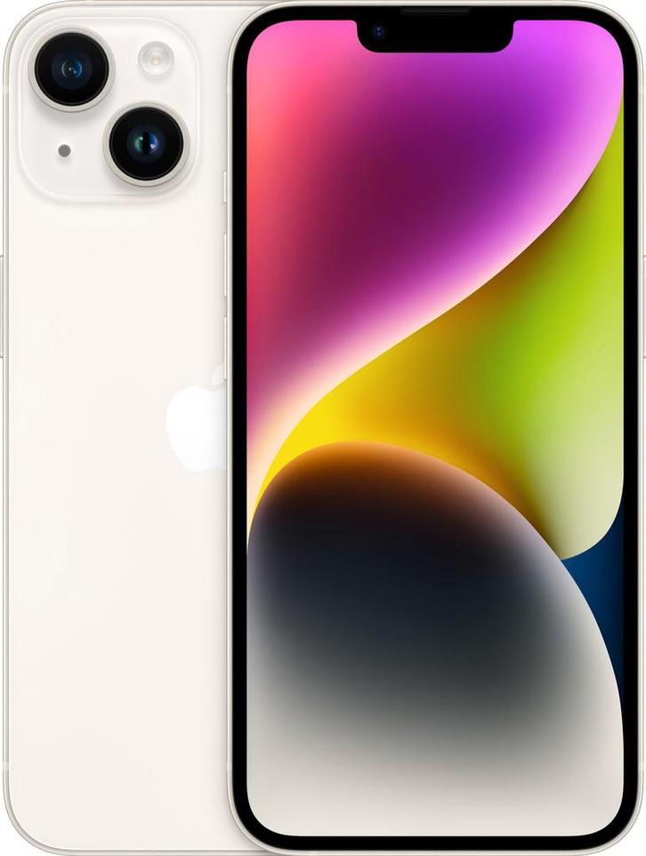 Refurbished iPhone 14 128GB White Refurbished, Telecommunicatie, Mobiele telefoons | Apple iPhone, Verzenden