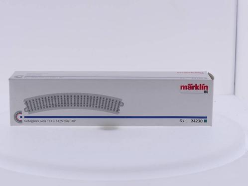 Schaal H0 Märklin 24230 Gebogen rail R2 437,5 mm (C-rails.., Hobby en Vrije tijd, Modeltreinen | H0, Wisselstroom, Analoog, Zo goed als nieuw