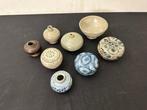 Jarlets, vases (8) - Faïence, Porcelaine - Swatow - Chine -, Antiek en Kunst