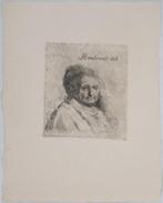 Rembrandt Van Rijn (1606-1669), after - Portrait de vieille