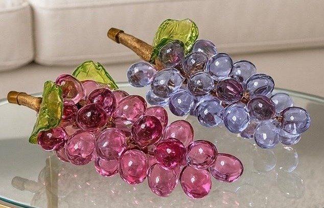 Tafelmiddenstuk (2) - Murano-glas - Grappoli glas uit Murano, Antiek en Kunst, Curiosa en Brocante