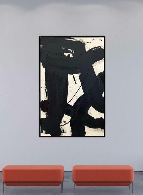 Stefanie Raus - Black Creme 643 XXL, Antiek en Kunst, Kunst | Schilderijen | Modern