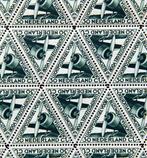 Nederland 1933 - Luchtpostzegel in compleet vel van 100 met, Gestempeld