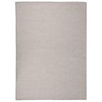 vidaXL Buitenkleed platgeweven 200x280 cm taupe, Huis en Inrichting, Stoffering | Tapijten en Vloerkleden, Verzenden, Nieuw