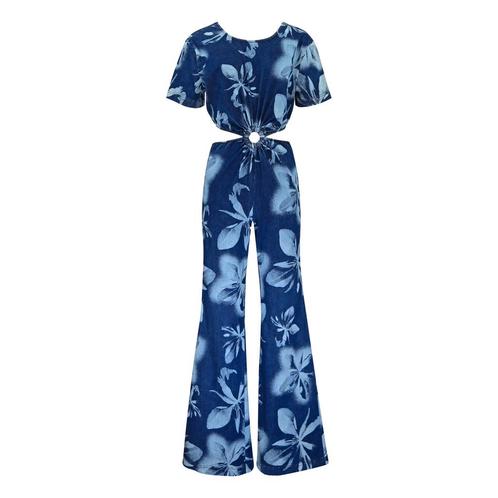 Shaft • denim jumpsuit met cut outs • S, Kleding | Dames, Truien en Vesten, Verzenden