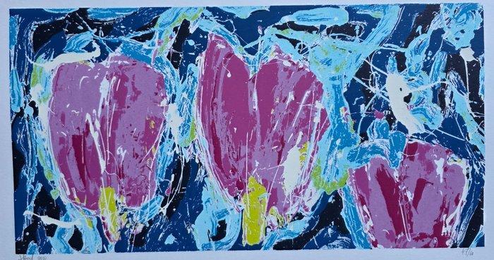 Ad van Hassel - Lot van 4 zeefdrukken, Antiek en Kunst, Antiek | Overige Antiek