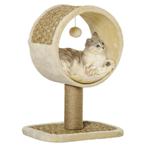 TRUUSK Krabpaal Klein - H56 cm - Grote Cirkel - Kattenboom M, Verzenden, Nieuw