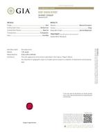 1 pcs Rood Robijn - 1.01 ct - Gemological Institute of, Handtassen en Accessoires, Edelstenen, Nieuw